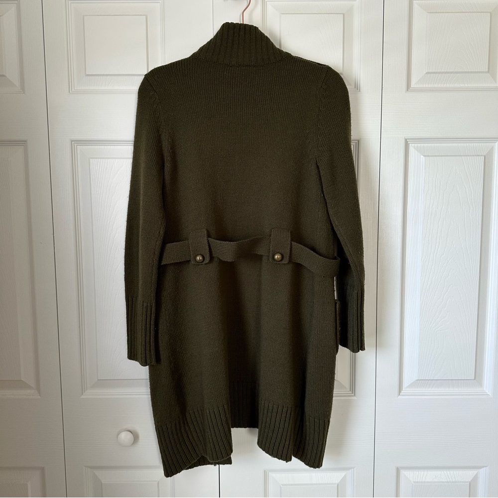 Long Front Button Cardigan - Picture 7 of 8
